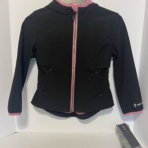 Free Country Girls Black and Pink Softshell Jacket